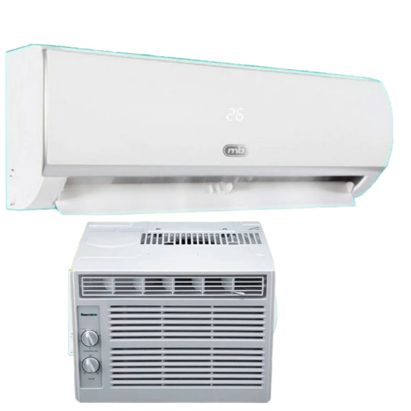 Aires Acondicionado split y de ventana en promocion, las mejores marcas